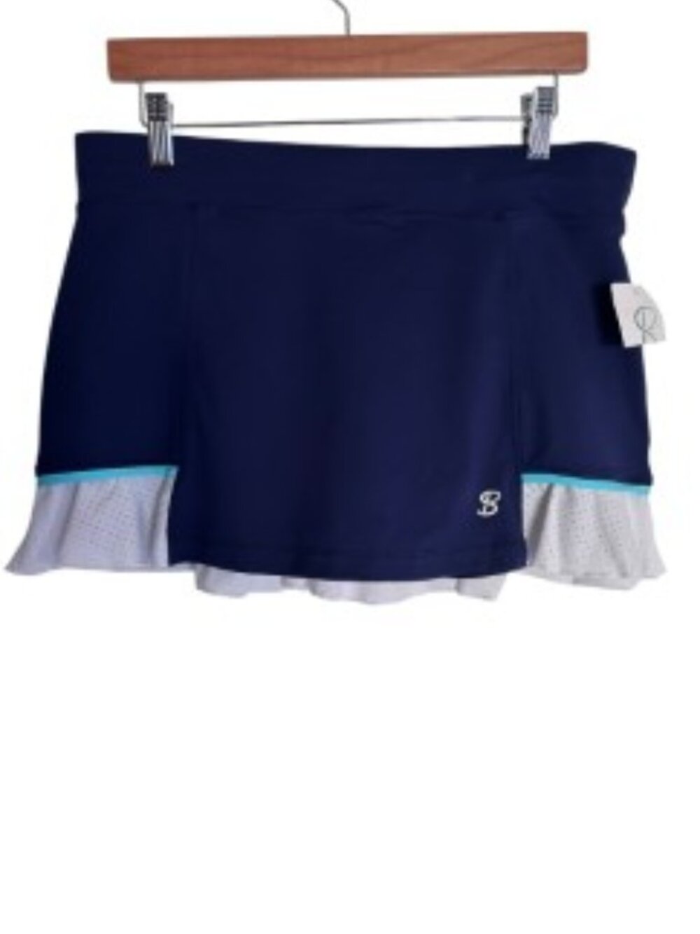 NWT Sofibella Layered Ruffle Tennis Skirt Large